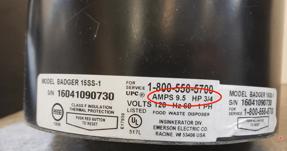 Ex. 3 Aparatos operados por motor donde se marque su caballaje y corriente de plena carga, se debe usar la corriente de carga completa marcada en la placa para calculas conductores y dimensionar los dispositivos.